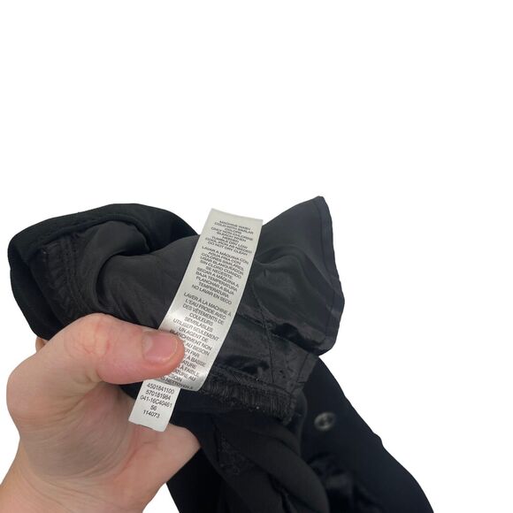 Chicos Black Drapey Wide Leg Dress Pants Career Work Womens 2.5 US Large 14 - Picture 7 of 7